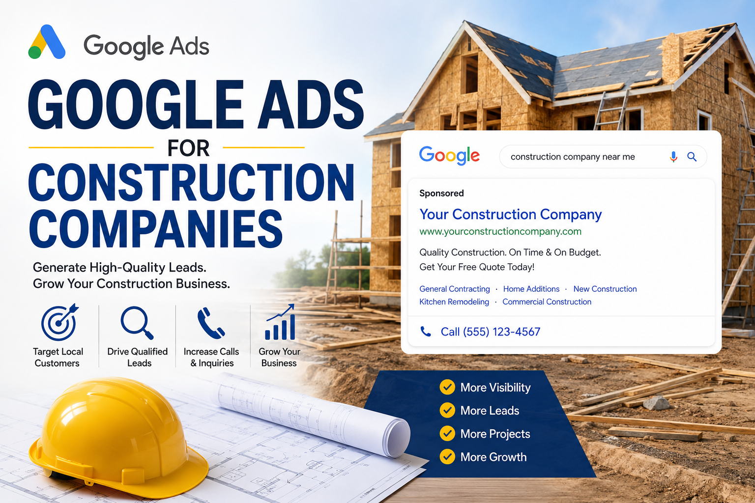Google Ads for Construction Companies guide