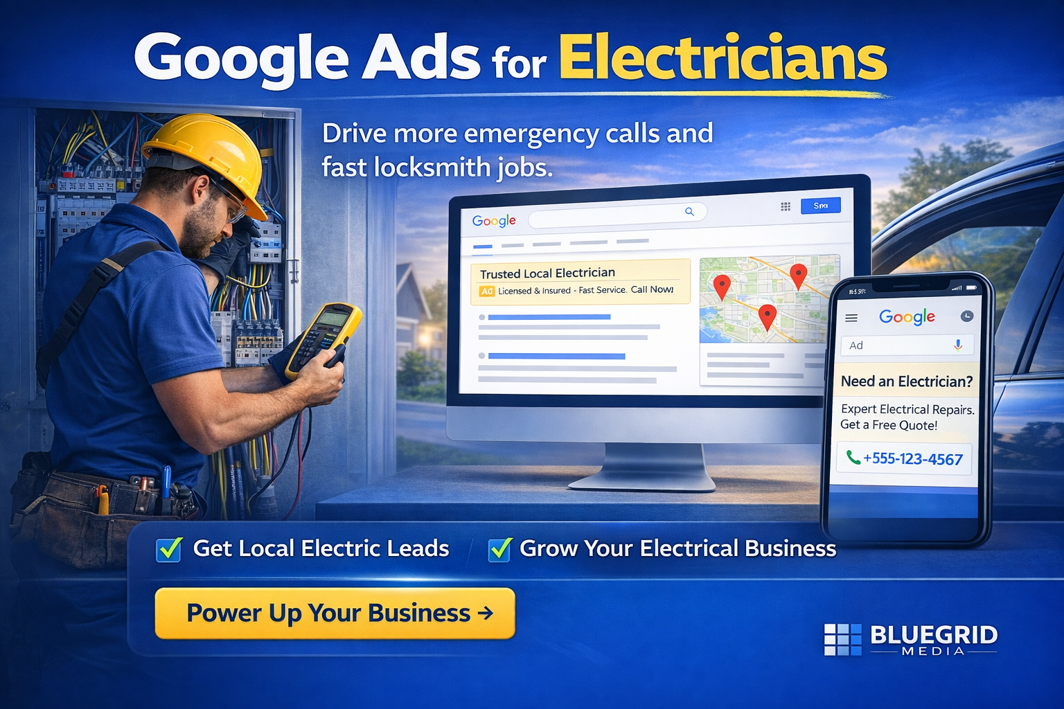 Google Ads for Electricians guide