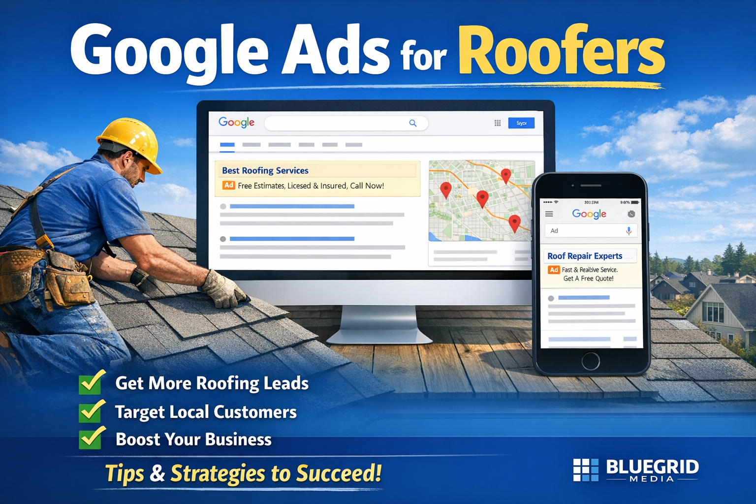 Google Ads for Roofers guide