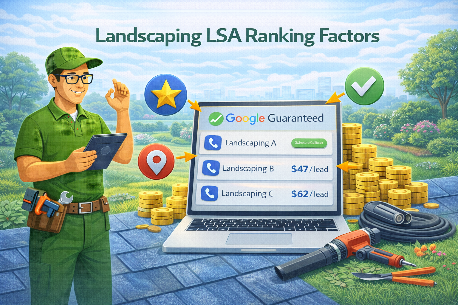 Landscaping LSA Ranking Factors: What Google Uses to Rank Your Profile